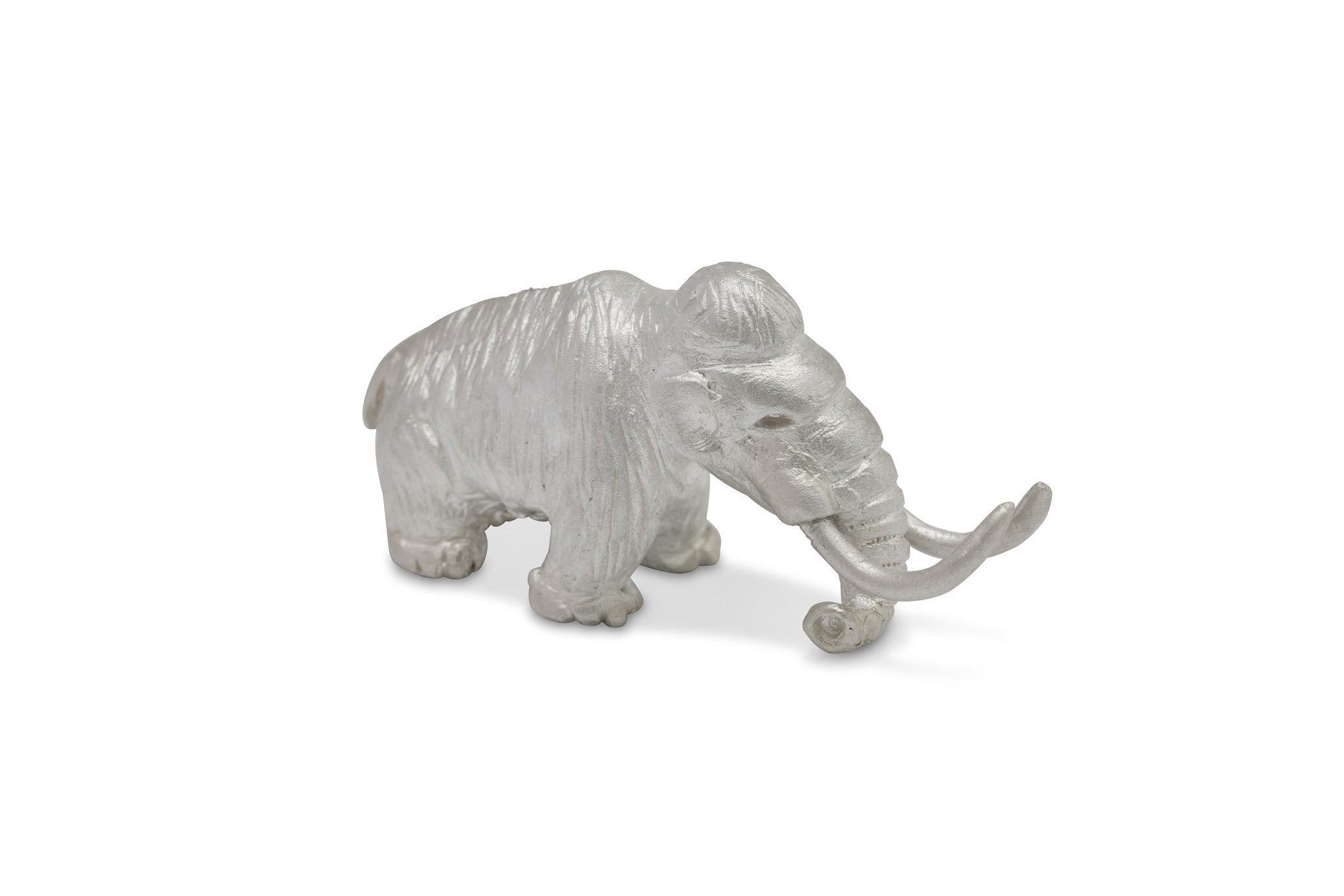 Winziges Mammut aus Silber - sehr detailliert ausgearbeitet
